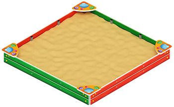 Песочница большая (Ракушки) - ИО 5.01.03-01