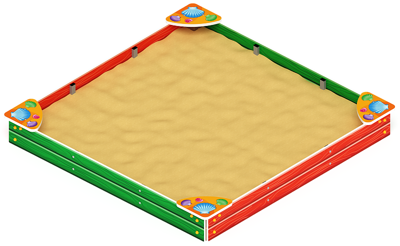 Песочница большая (Ракушки) - ИО 5.01.03-01