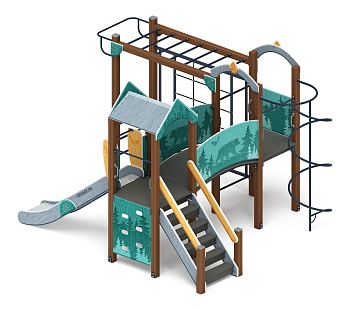 Рада (Тайга) - ДИК 2.01.2.03-03 - Игровой комплекс H=1200