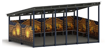 Теневой навес (Эко) - МФ 71.6.4-02