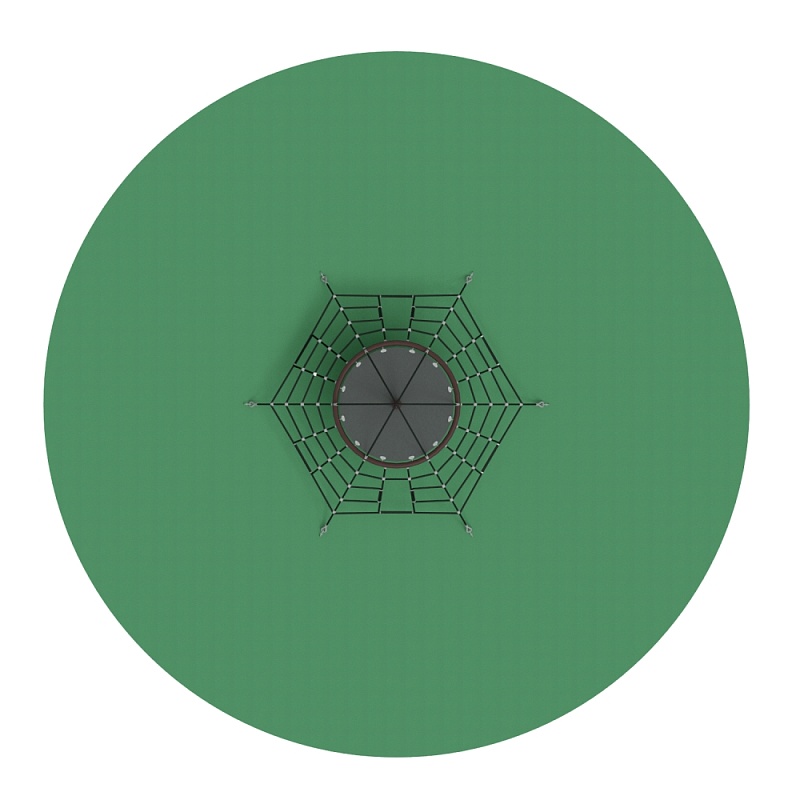 Пирамида - СК 2.05.06-РК сетка на резиновое покрытие