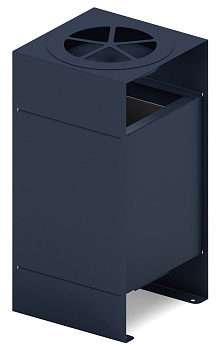 Урна парковая с пепельницей - МФ 50.02.05  (под анкера)