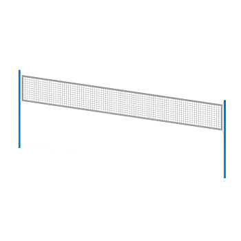 Комплект волейбольных стоек - СО 2.78.01 (без сетки)
