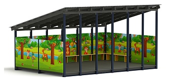 Теневой навес (Полянка) - МФ 71.6.4-07