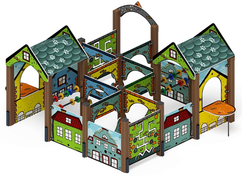 Лабиринт Кубик 4 (город) МФ 20.01.04-01.И1