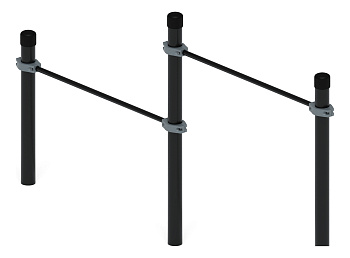 Перекладины стационарные разноуровневые