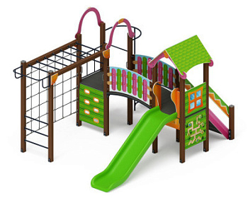 Лукоморье - ДИК 2.25.06-11 - Игровой комплекс H=1200