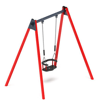 Качели М1 (красный) - ИО 11.М.01.03-01.И1