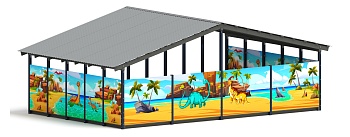 Теневой навес (Дино) - МФ 70.8.5-13