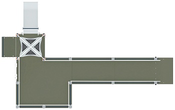 Забота Космопорт (серый) горка Н 750 ДОВ 20.14.03-02