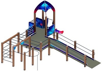Забота Космопорт (космос) горка Н 750 ДОВ 20.14.02-01