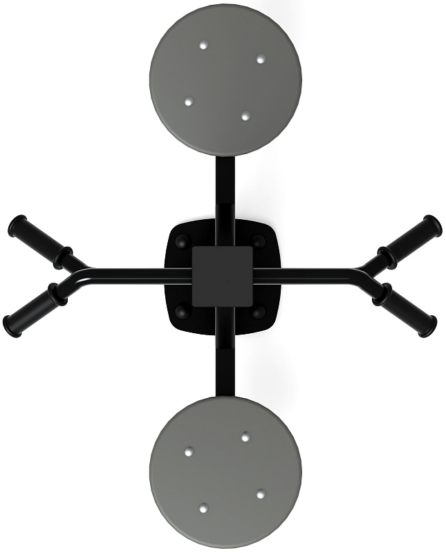 Твистер двойной - Уличный тренажер - СТ 017-11
