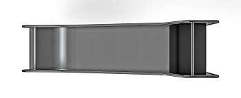 Горка для геопластики из нержавеющей стали 900 SNG 900.470-01