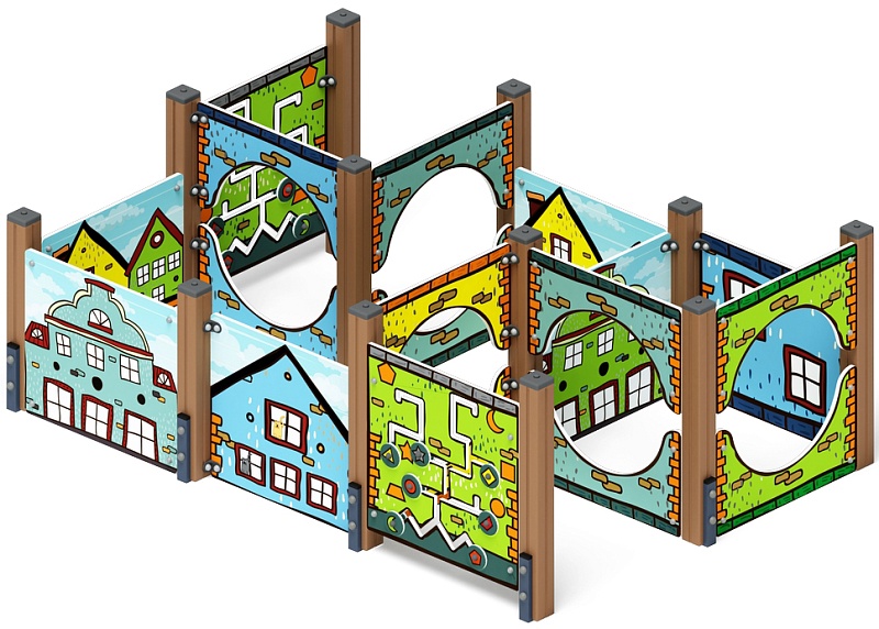 Лабиринт Кубик 3 (город) МФ 20.01.03-01.И1