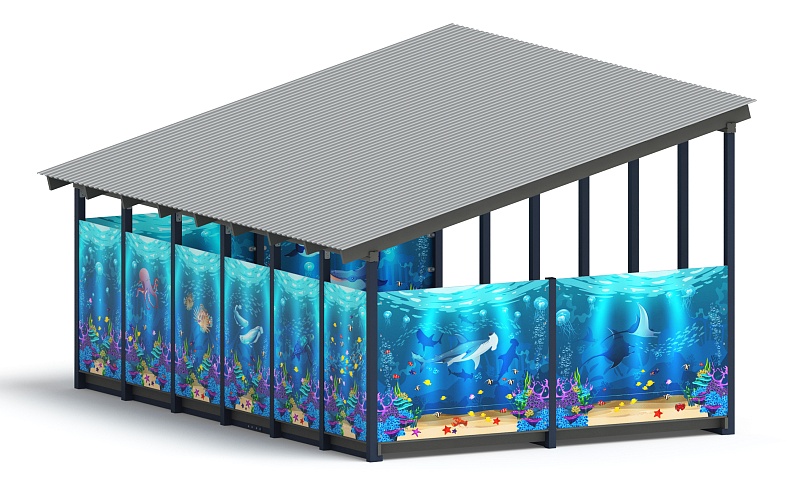 Теневой навес (Морской) - МФ 71.6.4-04