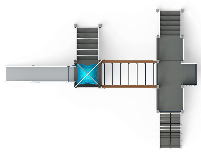 Морской - ДИК 2.17.03-01 - Игровой комплекс H=1500