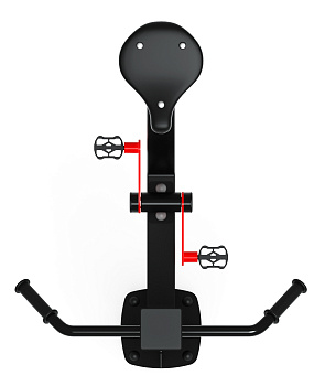 Вело (красный) - Уличный тренажер - СТ 016-11.И1