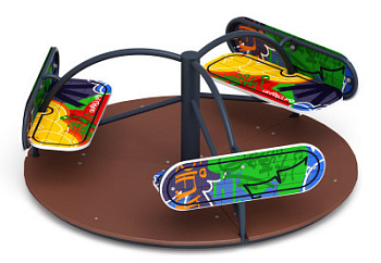 Карусель Солнышко (Граффити) - ИО 30.01.03-16.И1